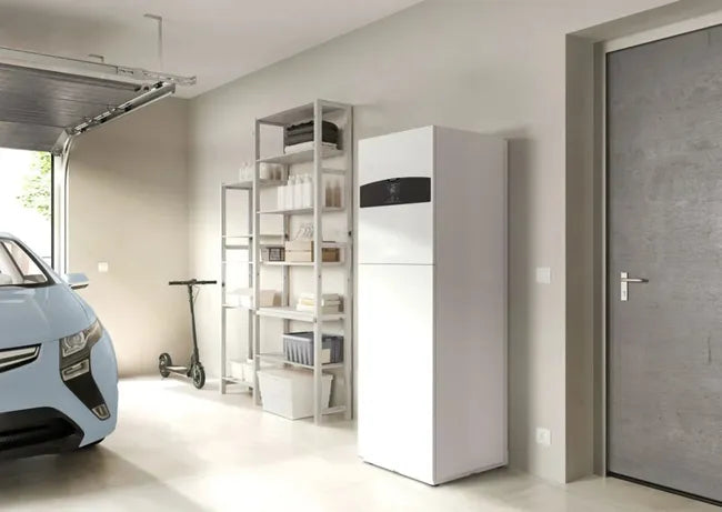 Pompe à chaleur Connecté Air / Eau monobloc Nimbus Compact M avec appoint électrique Ariston 12 kW Monophasé